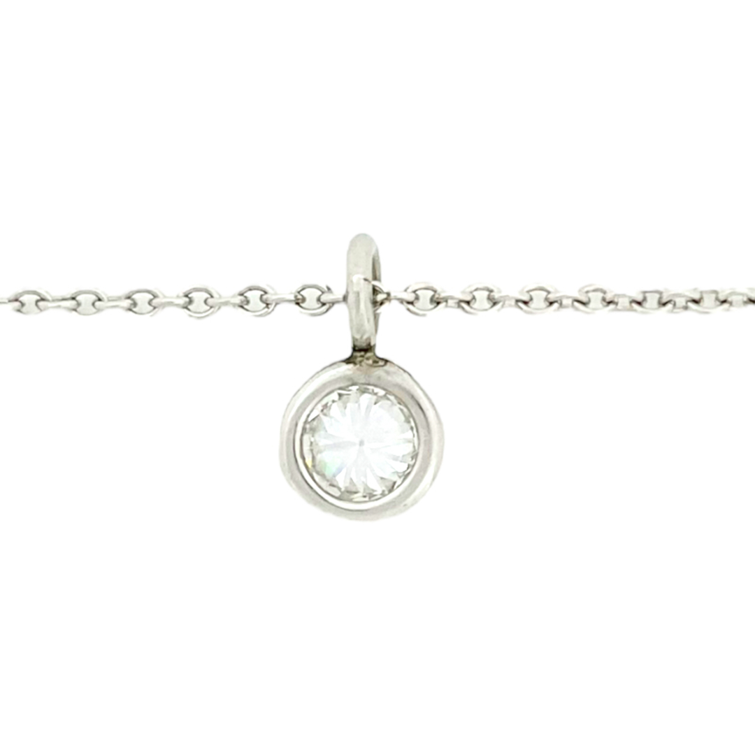 ティファニー TIFFANY&CO バイザヤード ネックレス Pt950 ティファニー TIFFANY&CO バイザヤード ネックレス Pt950