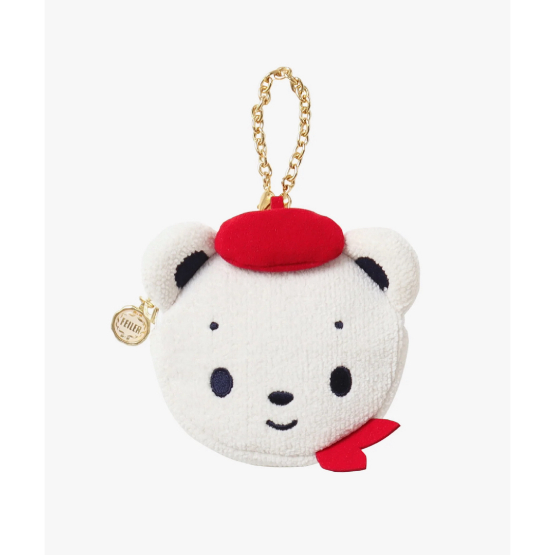 新品】チャームポーチ(ファミちゃん)〈FEILER × familiar〉 新品】チャームポーチ(ファミちゃん)〈FEILER × familiar〉
