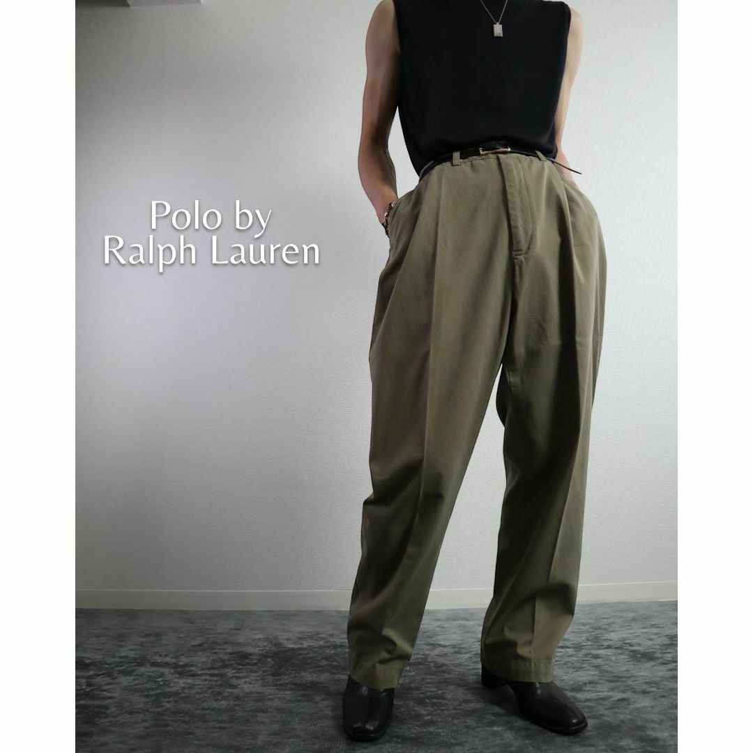 POLO RALPH LAUREN - 90s ラルフローレン クラシック チノパン POLO RALPH LAUREN - 90s ラルフローレン クラシック チノパン