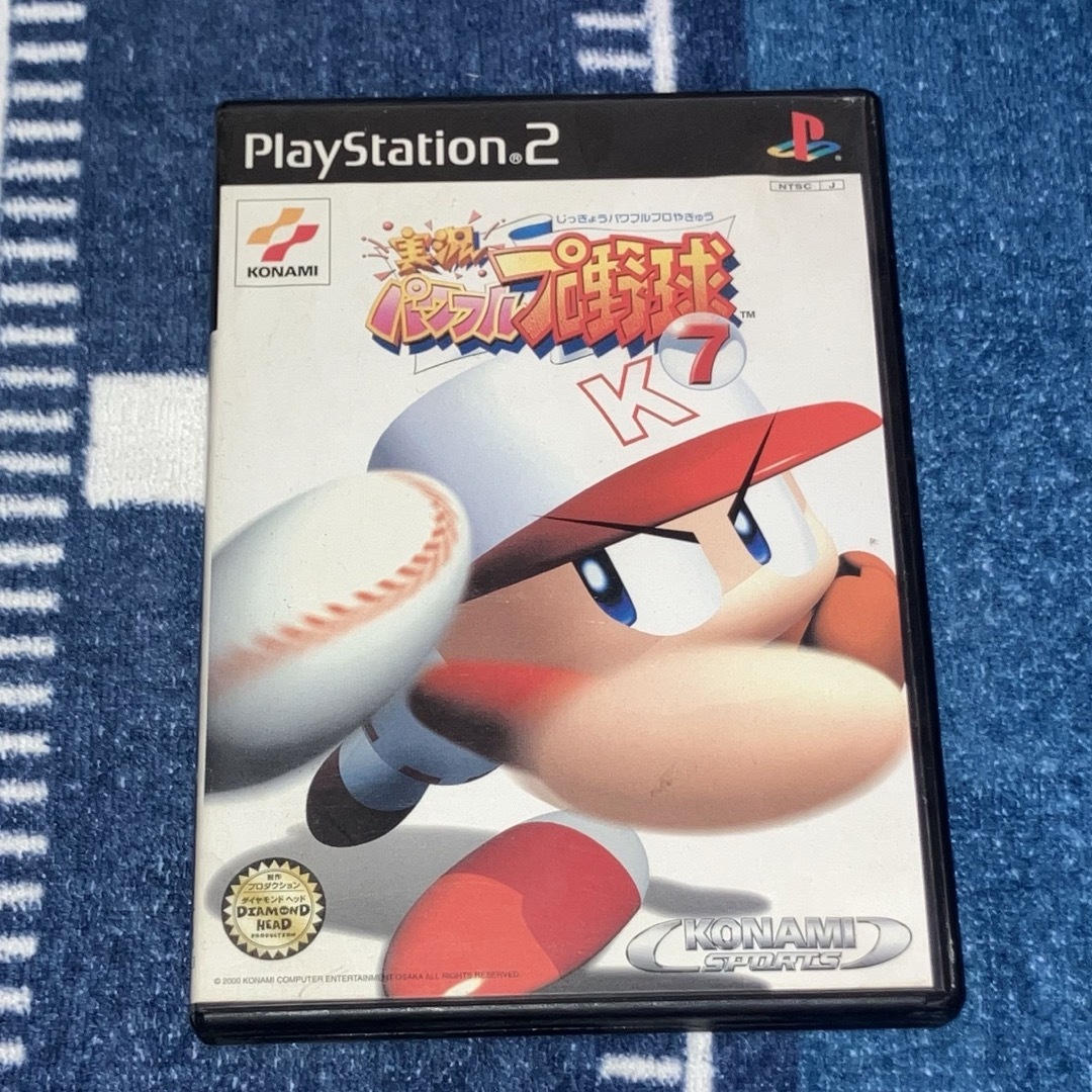 PlayStation2(プレイステーション2)のPS2 実況 パワフルプロ野球7 エンタメ/ホビーのゲームソフト/ゲーム機本体(家庭用ゲームソフト)の商品写真