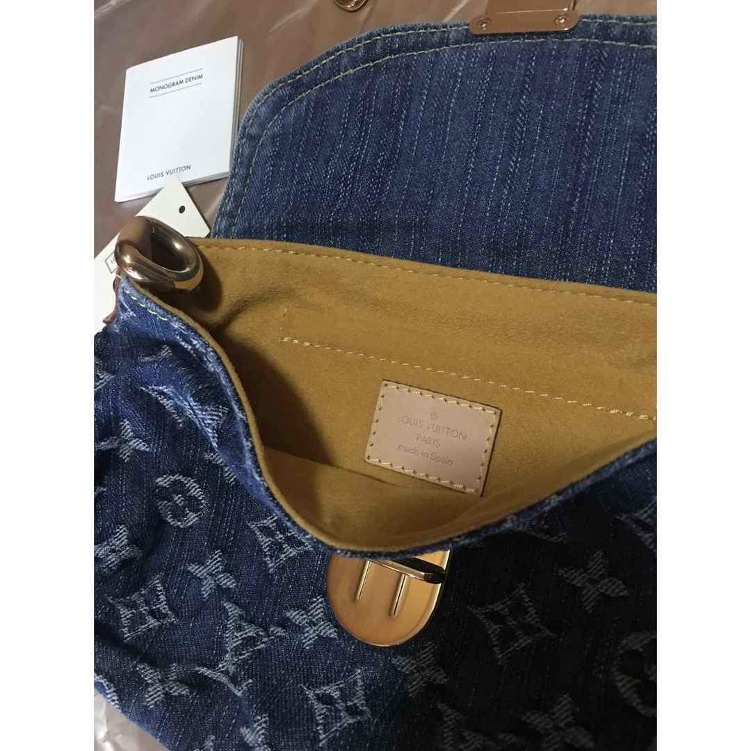 LOUIS VUITTON - 新品同様 ルイヴィトン ミニプリーティ デニム LOUIS VUITTON - 新品同様 ルイヴィトン ミニプリーティ デニム