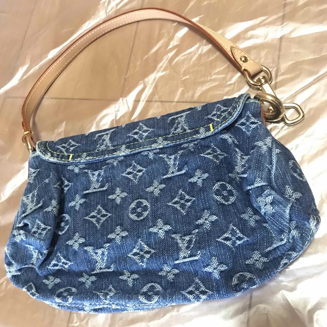 LOUIS VUITTON - 新品同様 ルイヴィトン ミニプリーティ デニム LOUIS VUITTON - 新品同様 ルイヴィトン ミニプリーティ デニム
