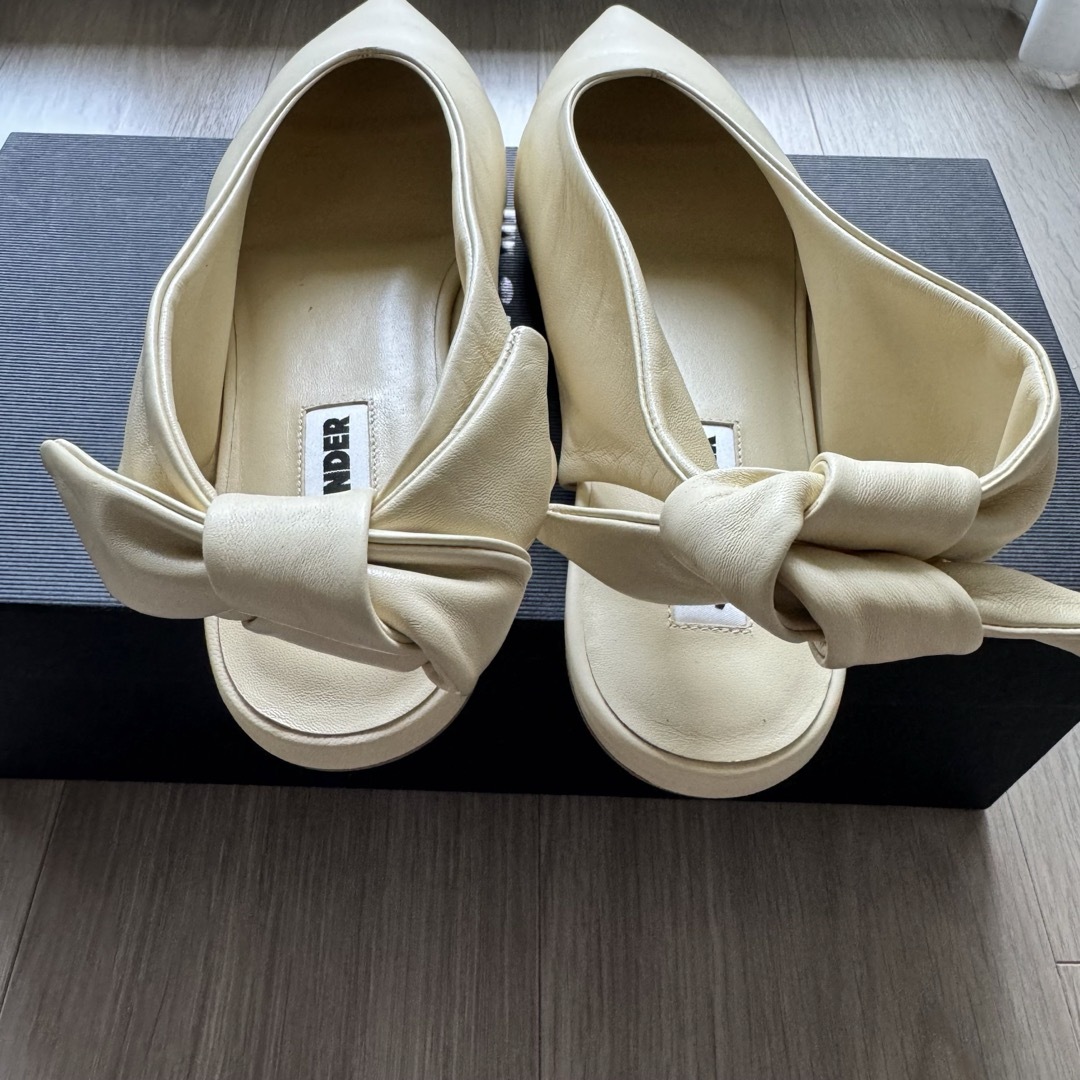 JIL SANDER - 【JIL SANDER】新品未使用 フラットシューズ JIL SANDER - 【JIL SANDER】新品未使用 フラットシューズ