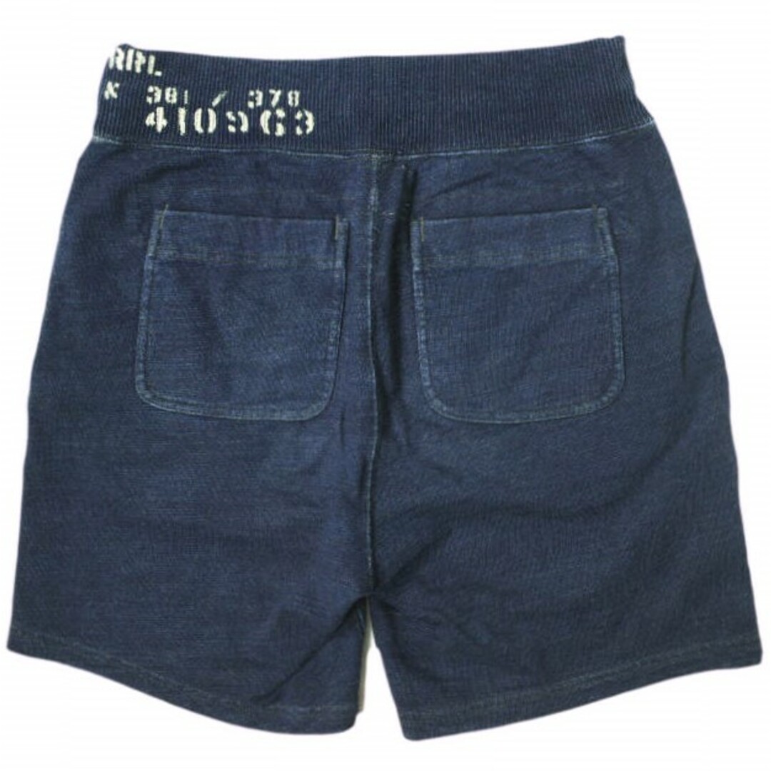 RRL - RRL ダブルアールエル INDIGO DYE SWEAT SHORTS RRL - RRL ダブルアールエル INDIGO DYE SWEAT SHORTS
