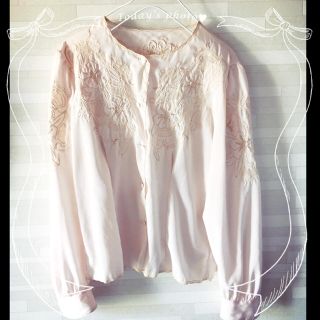 フラワー(flower)のvintage ♡ブラウス(シャツ/ブラウス(長袖/七分))