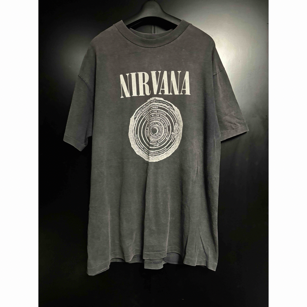 激レア90'S当時物NIRVANA Tシャツ ヴィンテージ サイズXL USA製 激レア90'S当時物NIRVANA Tシャツ ヴィンテージ サイズXL USA製