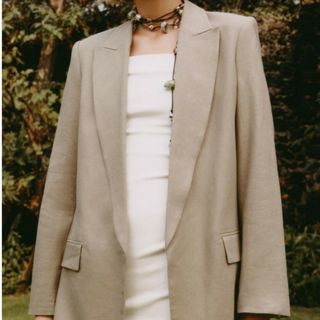 ZARA(テーラードジャケット ・ ベージュ系)のフリマアイテム一覧 ZARA(テーラードジャケット ・ ベージュ系)のフリマアイテム一覧