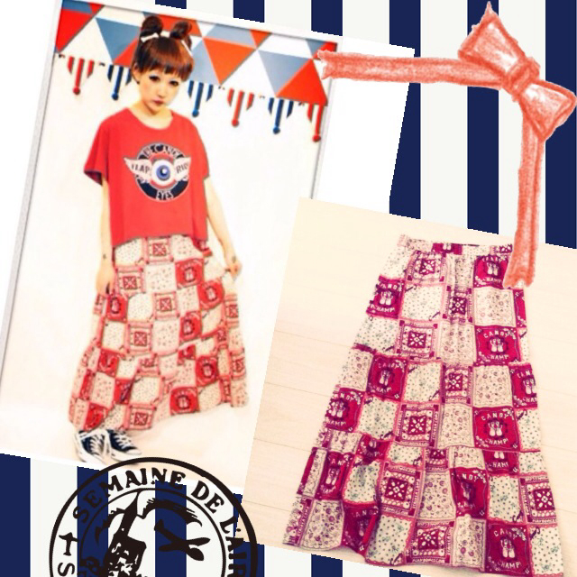 Candy Stripper - MIN❤︎さま Candy スカート＊