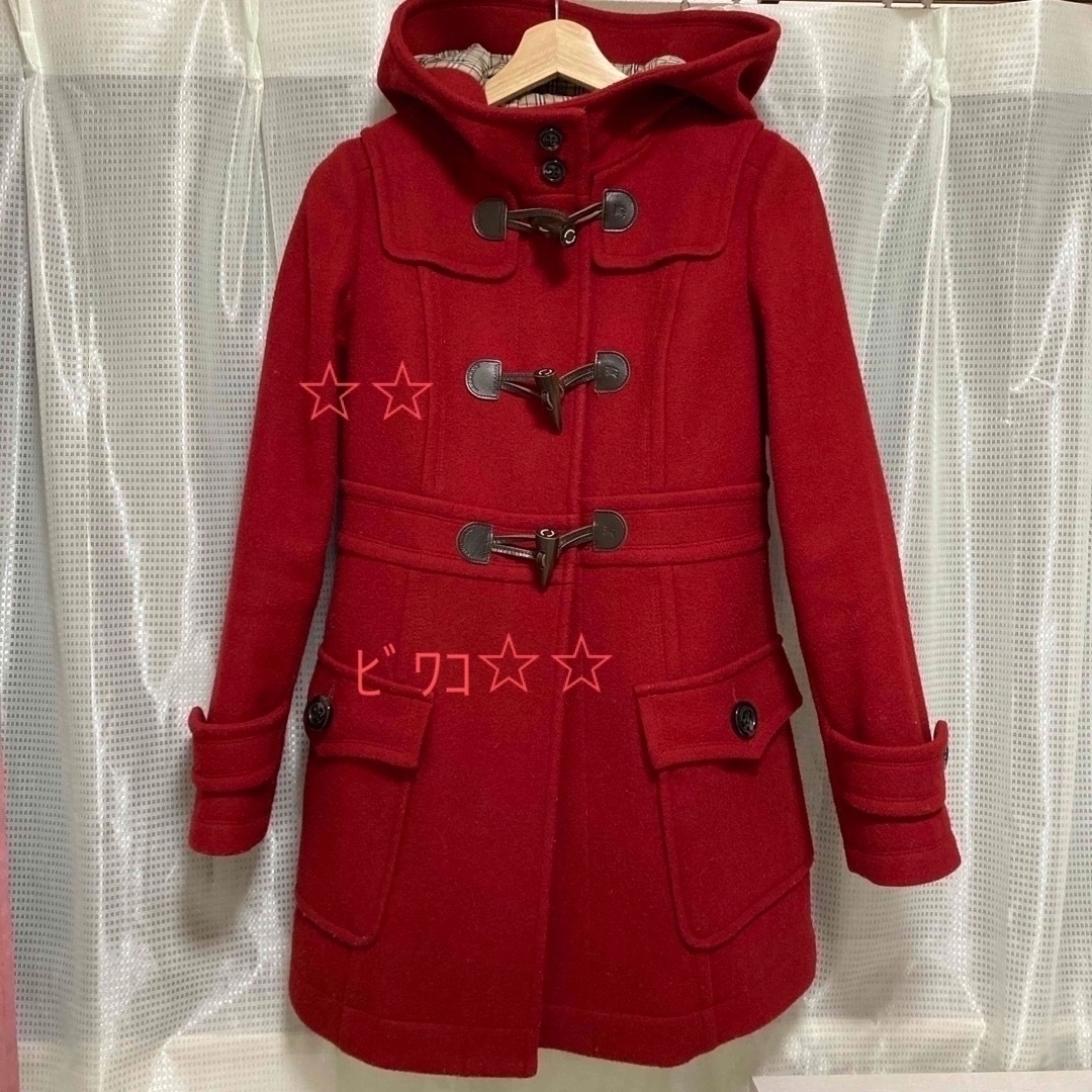 極美品】バーバリーブルーレーベル ショートダッフルコート 極美品】バーバリーブルーレーベル ショートダッフルコート