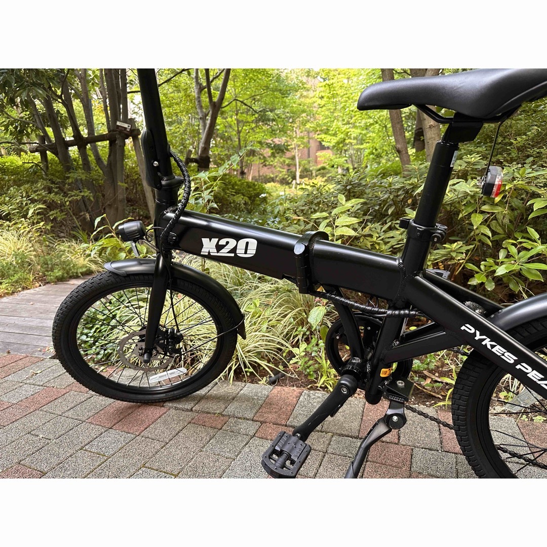 PYKES PEAK 電動自転車 電動アシスト自転車「X20」の通販 by emi PYKES PEAK 電動自転車 電動アシスト自転車「X20」の通販 by emi
