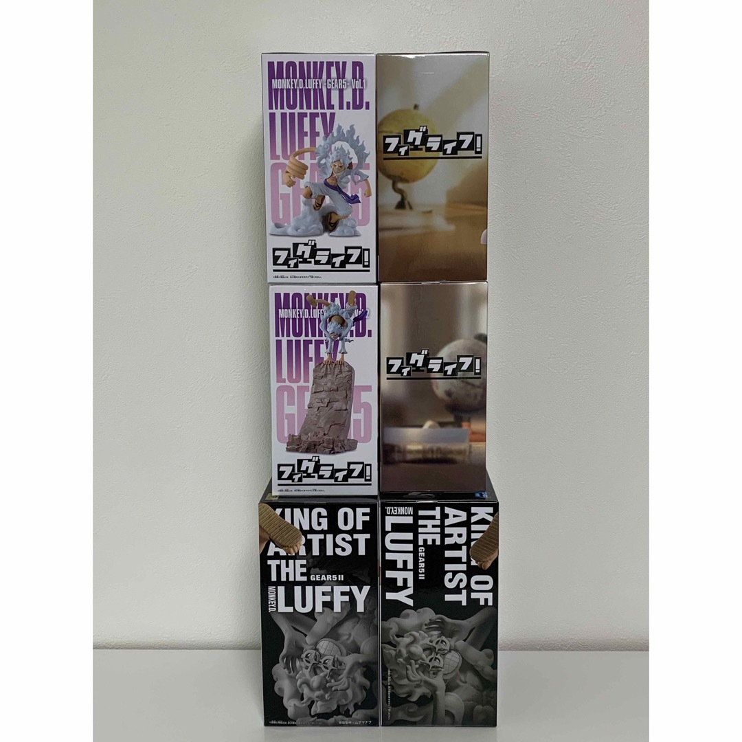 ワンピース フィギュア モンキー.D.ルフィ ニカ ギア5 3種6体セット ワンピース フィギュア モンキー.D.ルフィ ニカ ギア5 3種6体セット