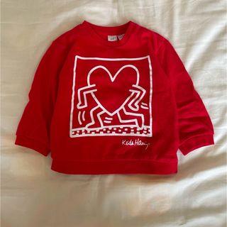エイチアンドエム(H&M)のH&M キース ヘリング スウェット ベビー 80 12m(トレーナー)