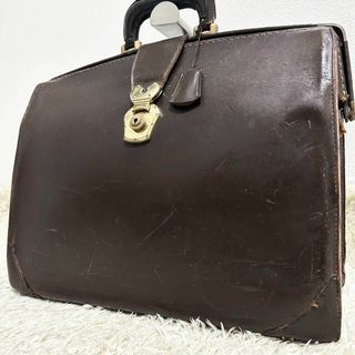 タニザワ ダレスバッグ 貴重 ビジネスバッグ 黒 ゴールド金具 鍵付き タニザワ ダレスバッグ 貴重 ビジネスバッグ 黒 ゴールド金具 鍵付き