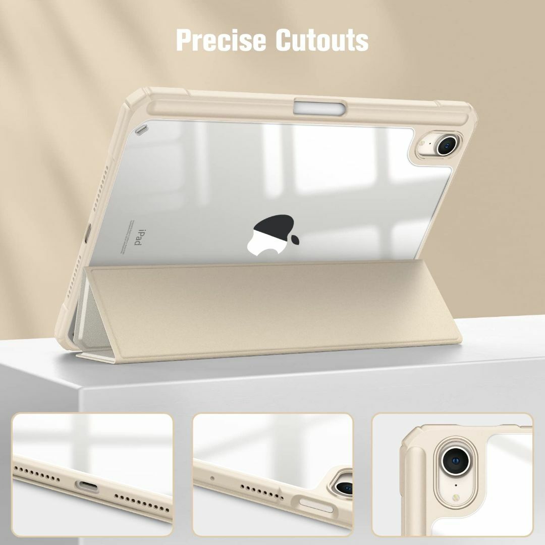色:スターライト】Fintie for iPad Mini 6 ケース 202の通販 by 色:スターライト】Fintie for iPad Mini 6 ケース 202の通販 by