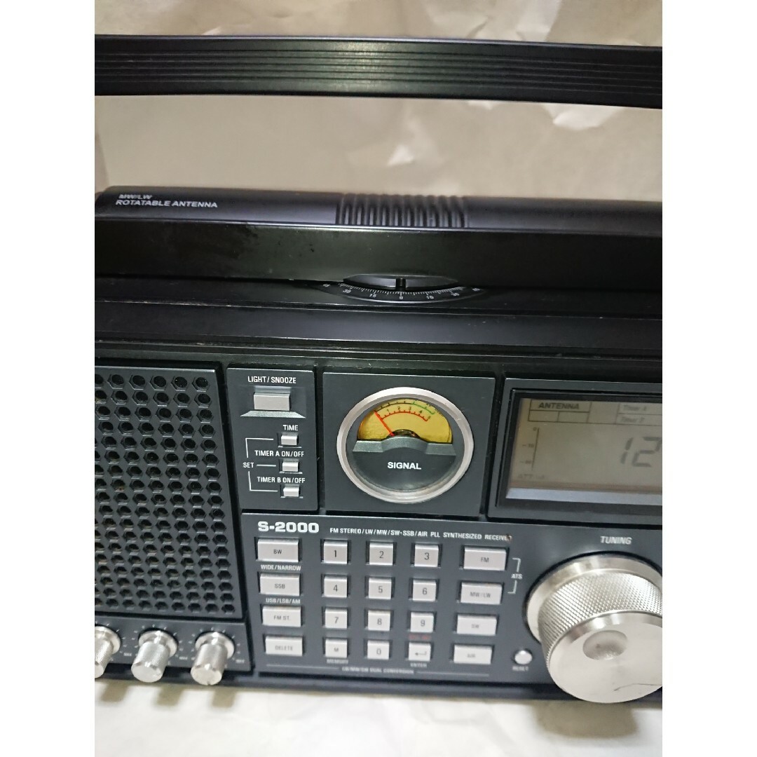 TECSUN S-2000 ハイエンドPLL短波ラジオ 動作未確認 ジャンク品 TECSUN S-2000 ハイエンドPLL短波ラジオ 動作未確認 ジャンク品