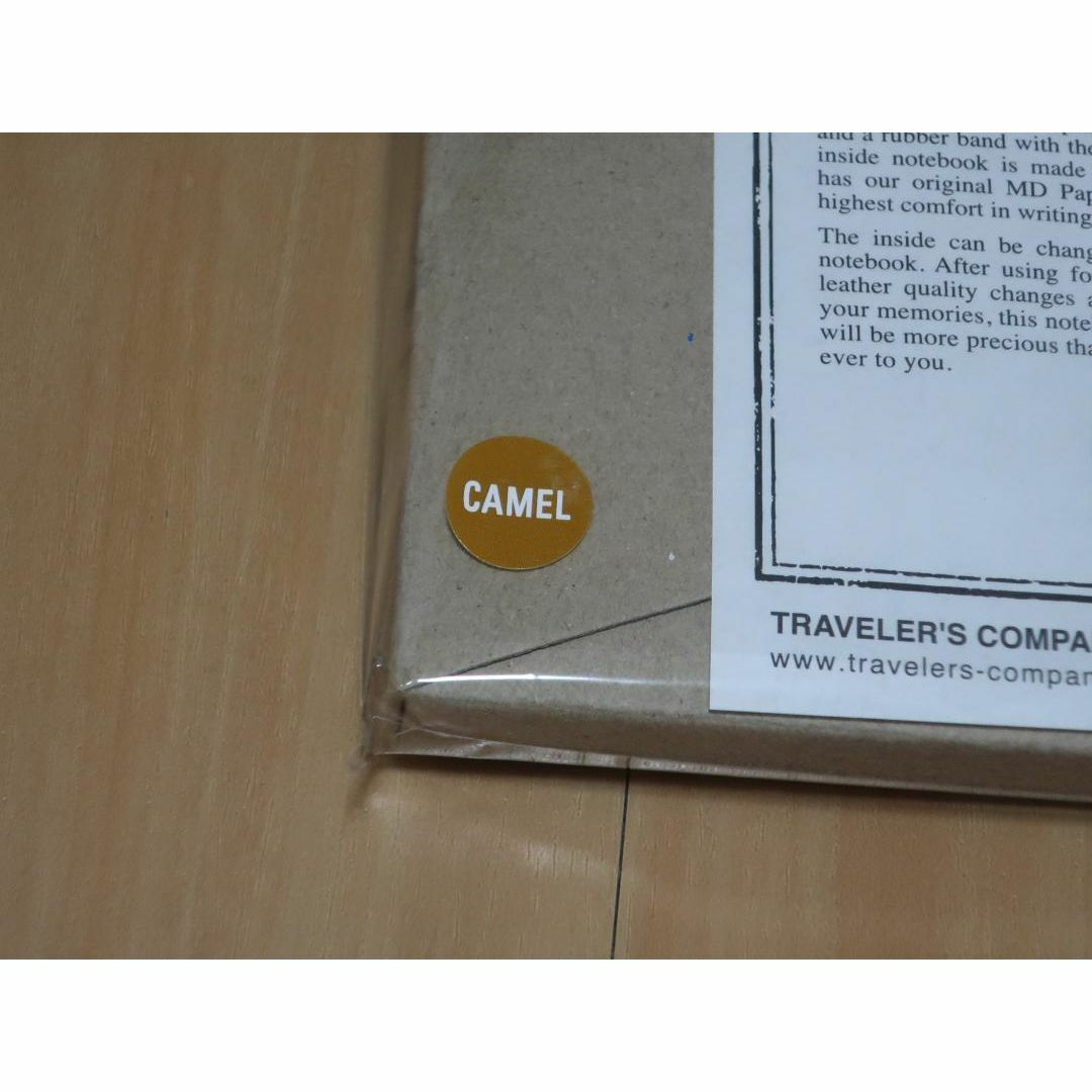 新品TO&FRO  トラベラーズノート  レギュラーサイズ  キャメル TRAVELER'S notebook Regular Size Camel / トラベラーズノート
