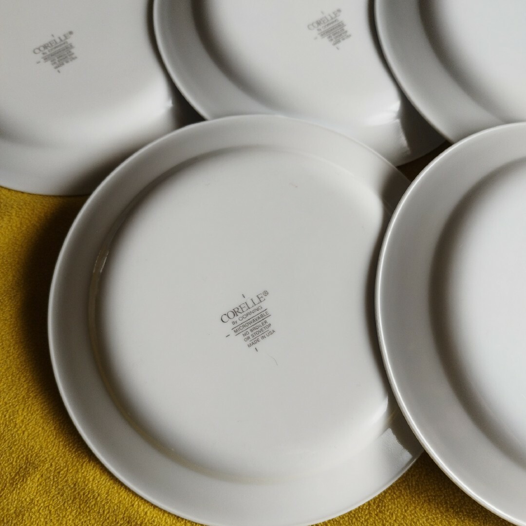 CORELLE - レトロ【USAコレール】中皿10枚セット コーニング CORELLE - レトロ【USAコレール】中皿10枚セット コーニング