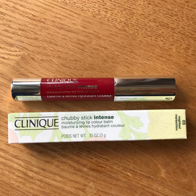 CLINIQUE(クリニーク)のCLINIQUE クリニーク チャビースティック 03 レッド コスメ/美容のベースメイク/化粧品(口紅)の商品写真