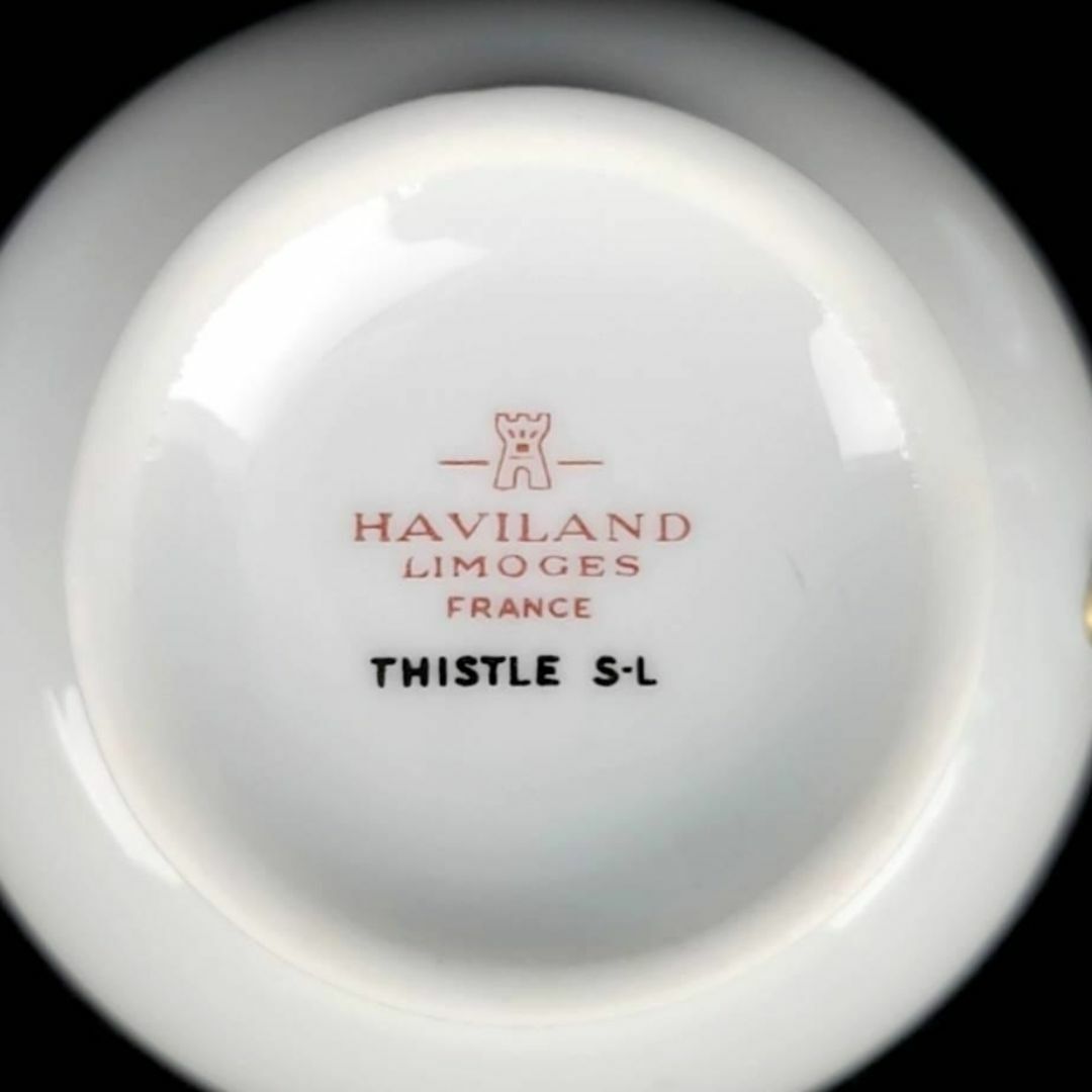 Haviland - ☆美品☆アビランド シスル シュガーポット 金彩 Haviland - ☆美品☆アビランド シスル シュガーポット 金彩