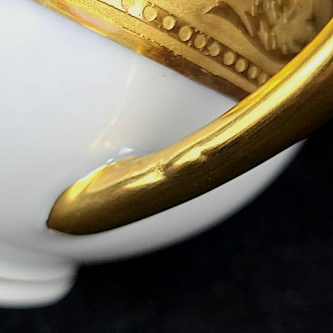 Haviland - ☆美品☆アビランド シスル シュガーポット 金彩 Haviland - ☆美品☆アビランド シスル シュガーポット 金彩