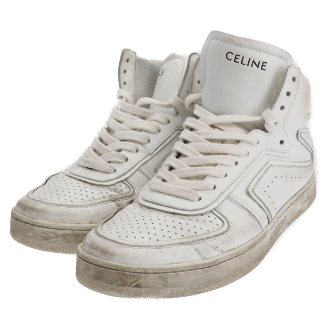 CELINE セリーヌ Z TRAINER Zトレイナー レザーハイカット CELINE セリーヌ Z TRAINER Zトレイナー レザーハイカット