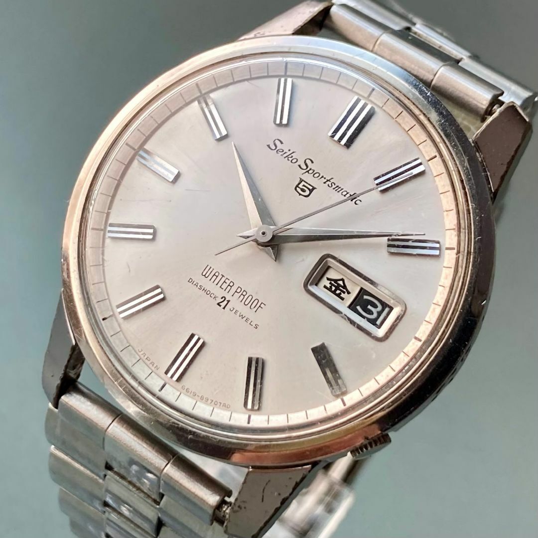 7.SEIKO セイコー Sportsmatic うれしい スポーツマチック 15035D