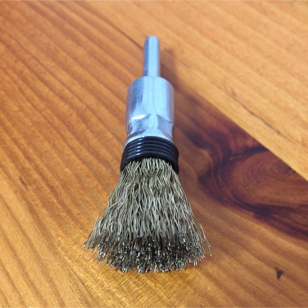 激安 国産高品質 軸付筒型ワイヤーブラシφ15 × φ6軸 200本セット 激安 国産高品質 軸付筒型ワイヤーブラシφ15 × φ6軸 200本セット