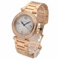Cartier カルティエ ダイヤモンド パシャ ドゥ カルティエ ウォッチ 35mm WJPA0013 750 K18 PG ピンクゴールド シルバー文字盤 自動巻 SWISS MADE【送料無料】時計【中古】23200416