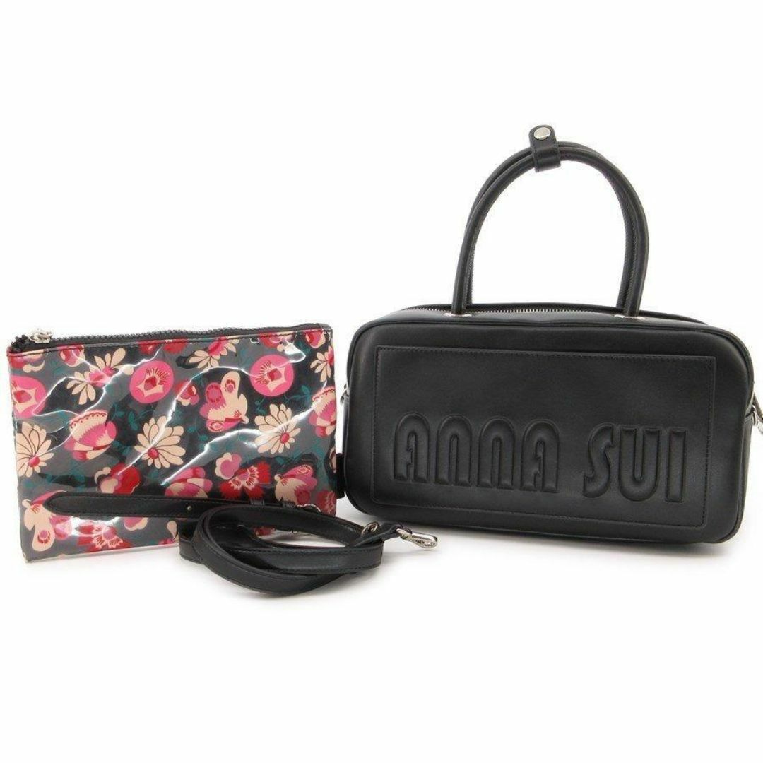 ANNA SUI - 超美品 アナスイANNA SUI ボストンバッグ レザー 30 ANNA SUI - 超美品 アナスイANNA SUI ボストンバッグ レザー 30