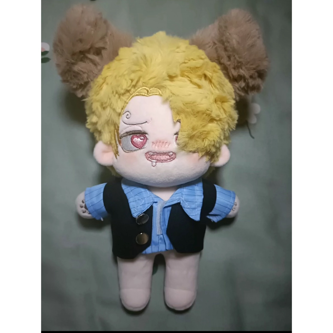 ONEPIECE ワンピース サンジ 20cmぬいぐるみ 服の通販 by 柘榴 ONEPIECE ワンピース サンジ 20cmぬいぐるみ 服の通販 by 柘榴