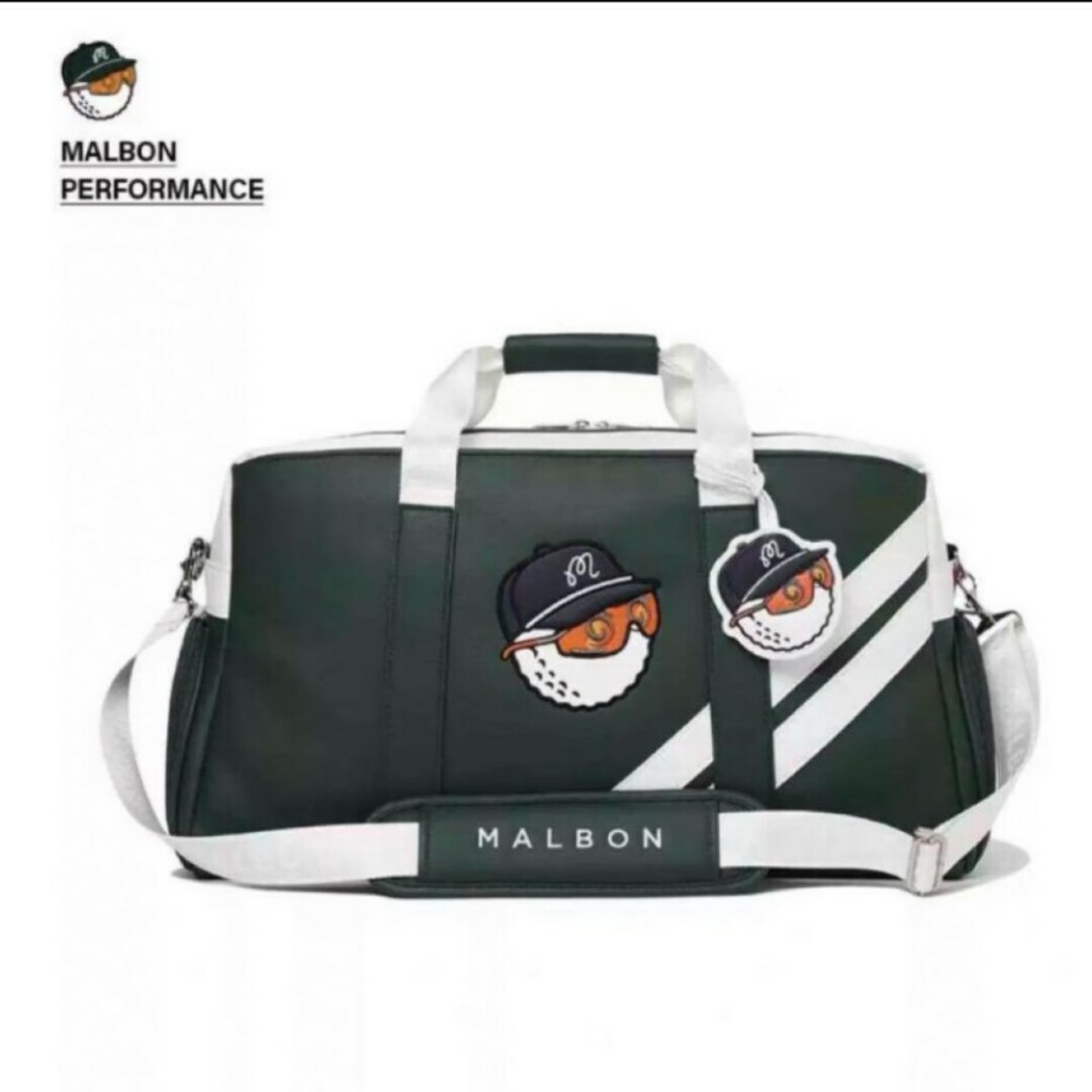 Malbon ゴルフ ボストンバッグ PUレザー ゴルフトートバッグ Malbon ゴルフ ボストンバッグ PUレザー ゴルフトートバッグ