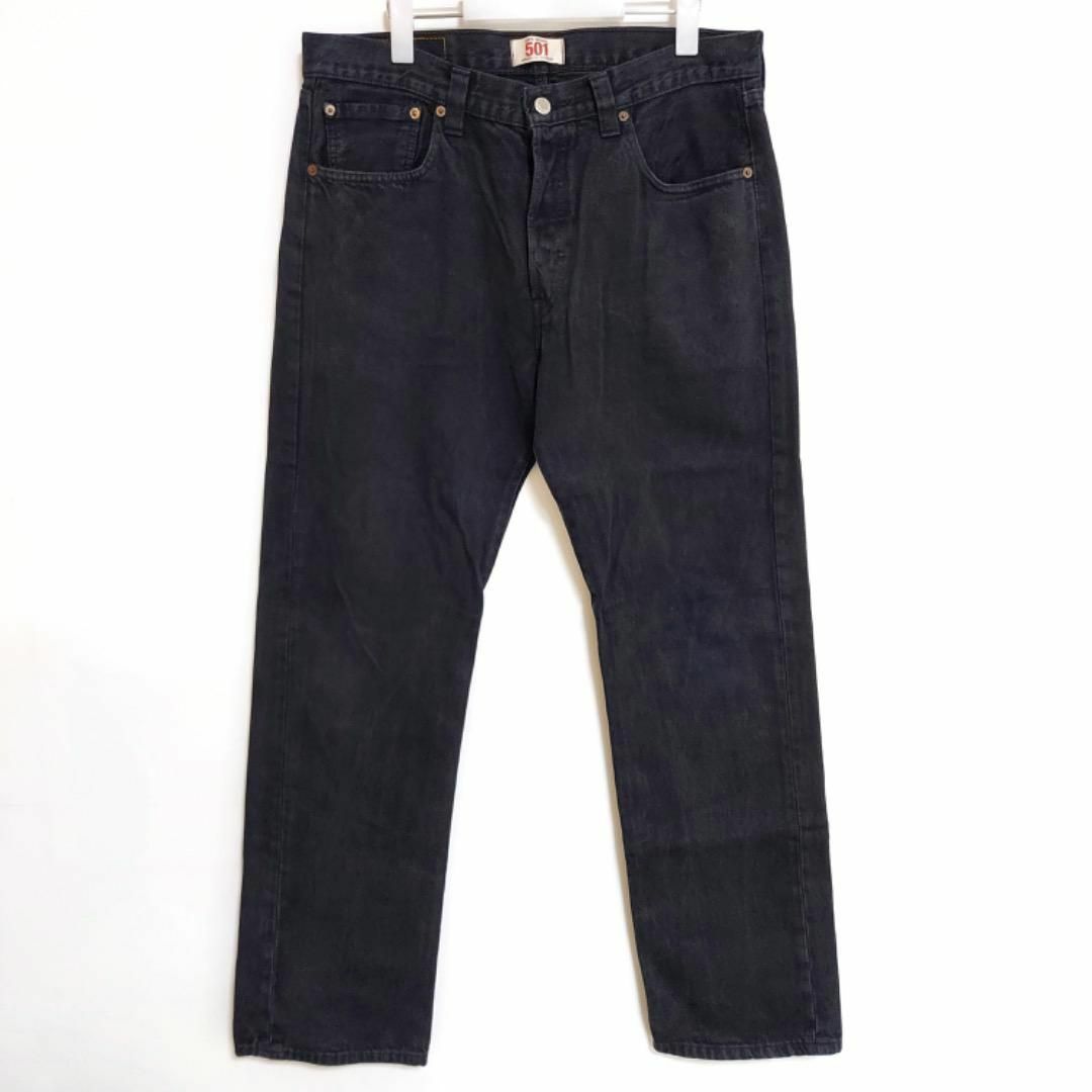 リーバイス501 W34 ブラックデニムパンツ 黒 ボトム 00s 10206 リーバイス501 W34 ブラックデニムパンツ 黒 ボトム 00s 10206