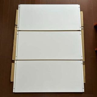 無印良品 スチールユニットシェルフバックパネル小 幅84cm 2 無印良品 スチールユニットシェルフバックパネル小 幅84cm 2