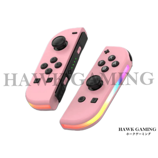 ニンテンドースイッチ(Nintendo Switch)の新品 Joy-Con 本体 パステルピンク コントローラー 左右セット LED(家庭用ゲーム機本体)