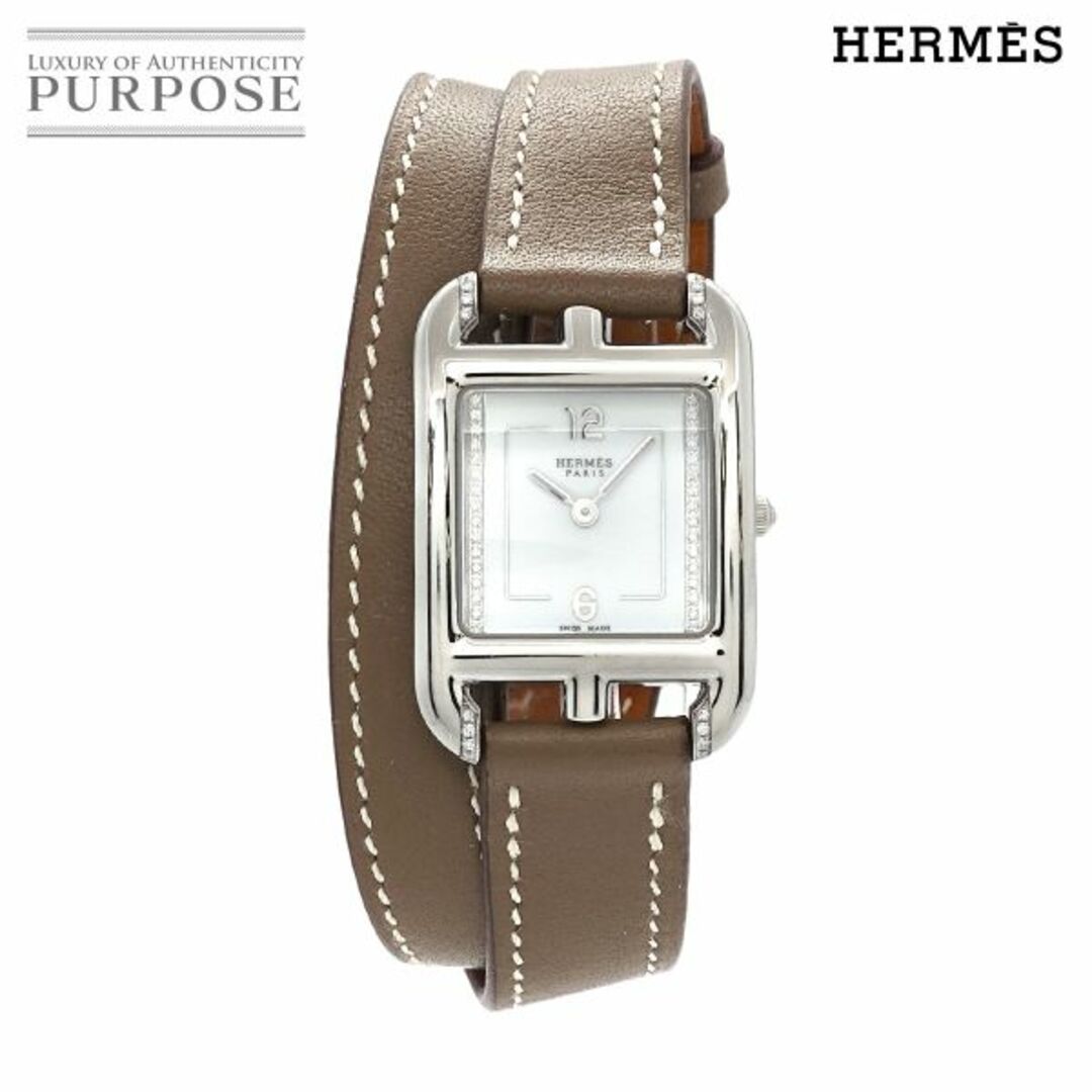 HERMES エルメス レディース腕時計 クロアジュール QZ レザー HERMES エルメス レディース腕時計 クロアジュール QZ レザー