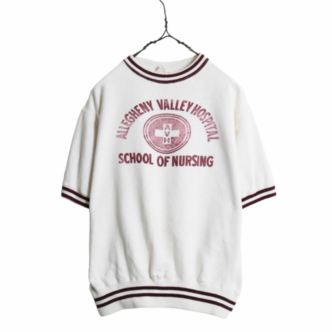 Champion - 60s USA製 ☆ チャンピオン 3段 フロッキー プリント Champion - 60s USA製 ☆ チャンピオン 3段 フロッキー プリント