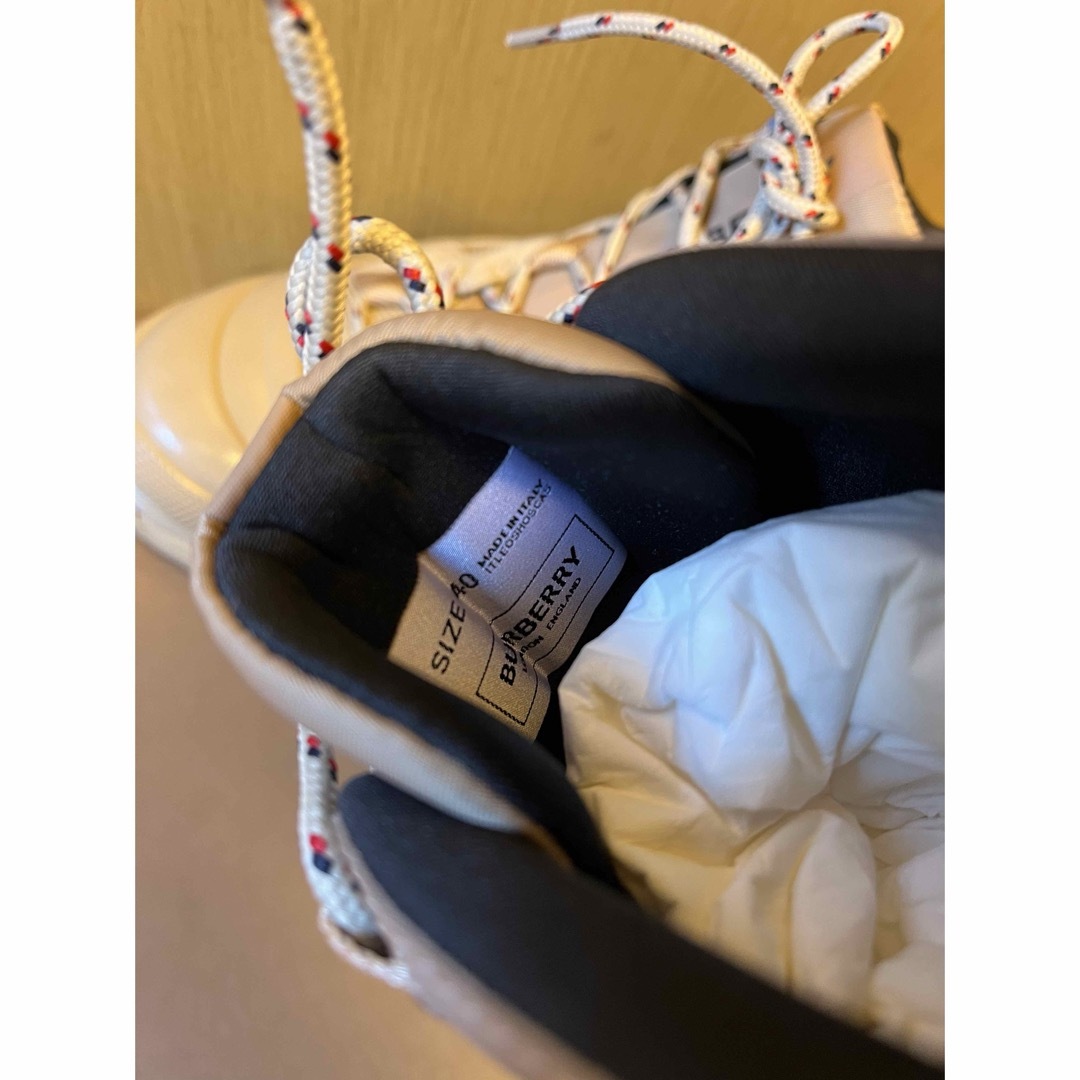 BURBERRY - 正規 22SS BURBERRY バーバリー スウェードレザー BURBERRY - 正規 22SS BURBERRY バーバリー スウェードレザー