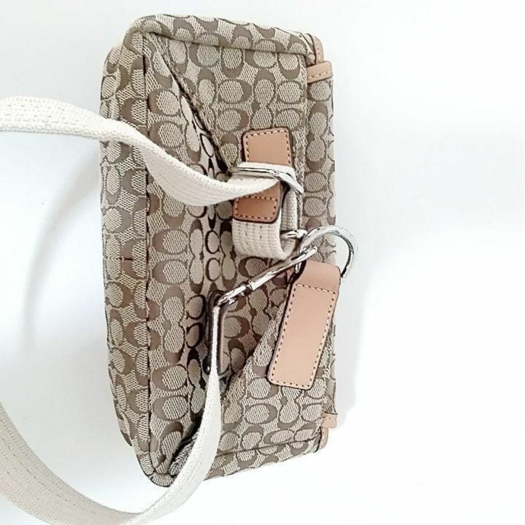 COACH - 超美品 超希少 コーチ ウエストポーチ シグネチャー COACH - 超美品 超希少 コーチ ウエストポーチ シグネチャー