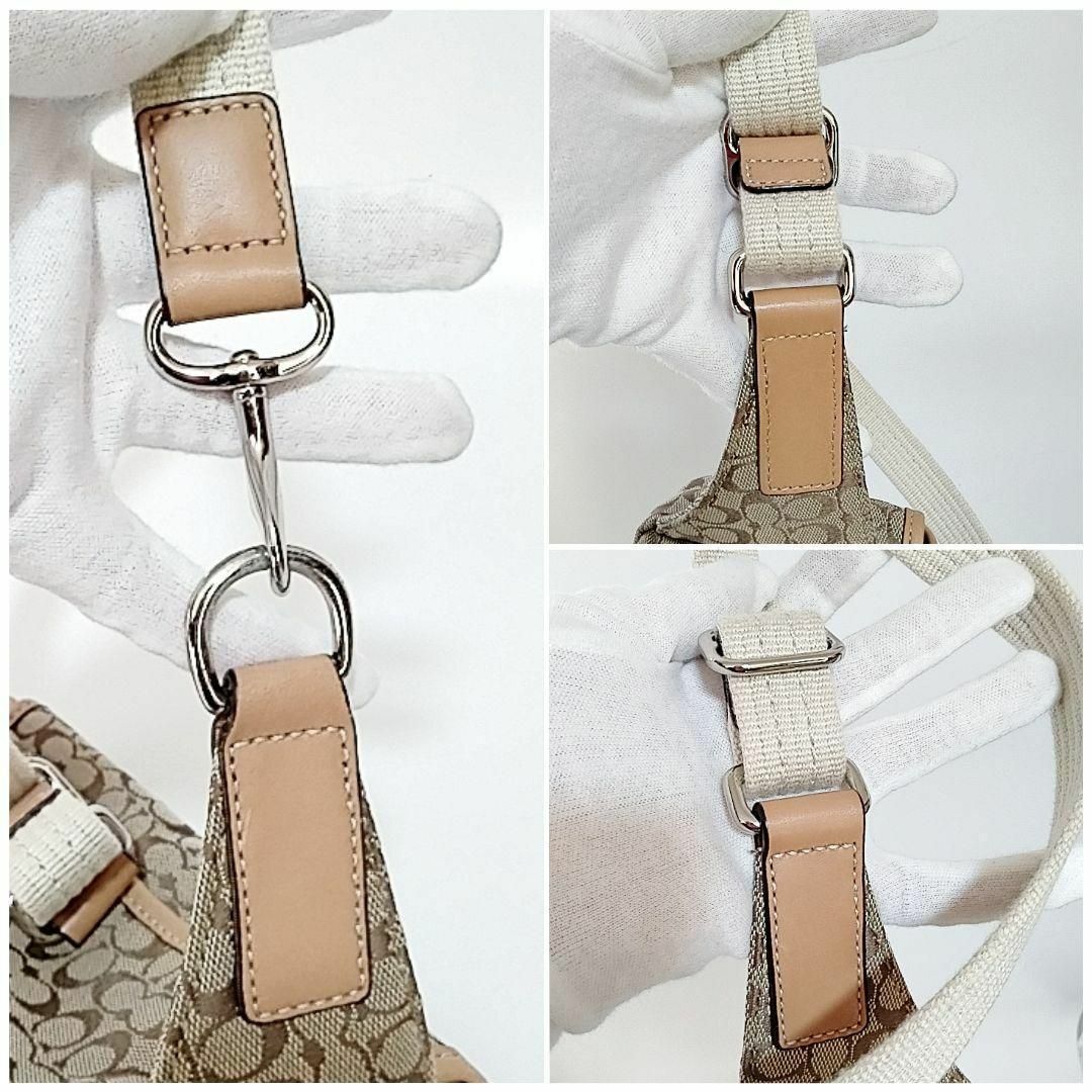 COACH - 超美品 超希少 コーチ ウエストポーチ シグネチャー COACH - 超美品 超希少 コーチ ウエストポーチ シグネチャー