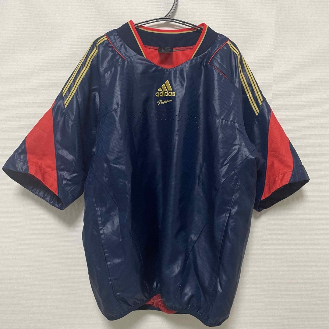 adidas - adidas ウィンドブレーカー 野球 半袖 シャカシャカ adidas - adidas ウィンドブレーカー 野球 半袖 シャカシャカ