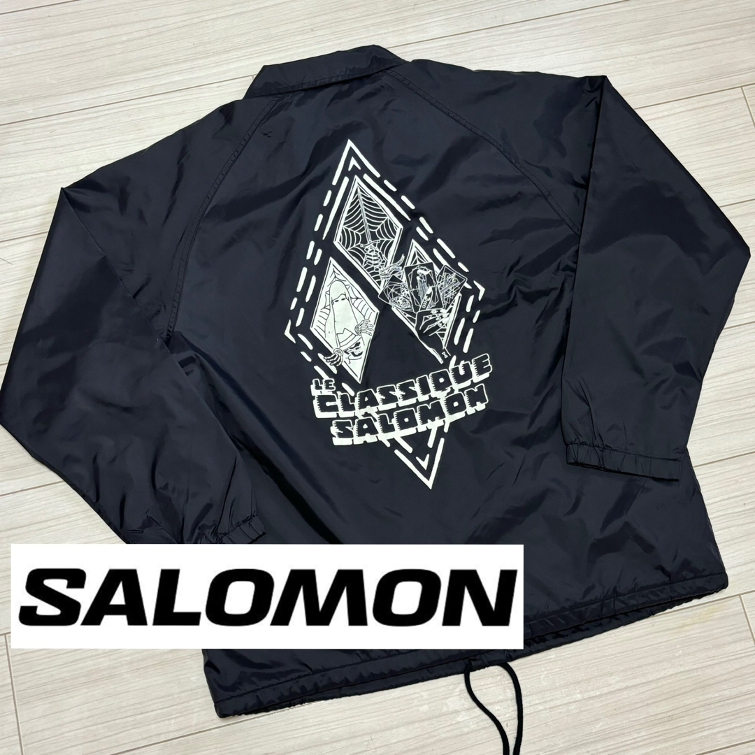 SALOMON - 希少□SALOMON CLASSIQUE サロモン□ナイロン コーチ SALOMON - 希少□SALOMON CLASSIQUE サロモン□ナイロン コーチ