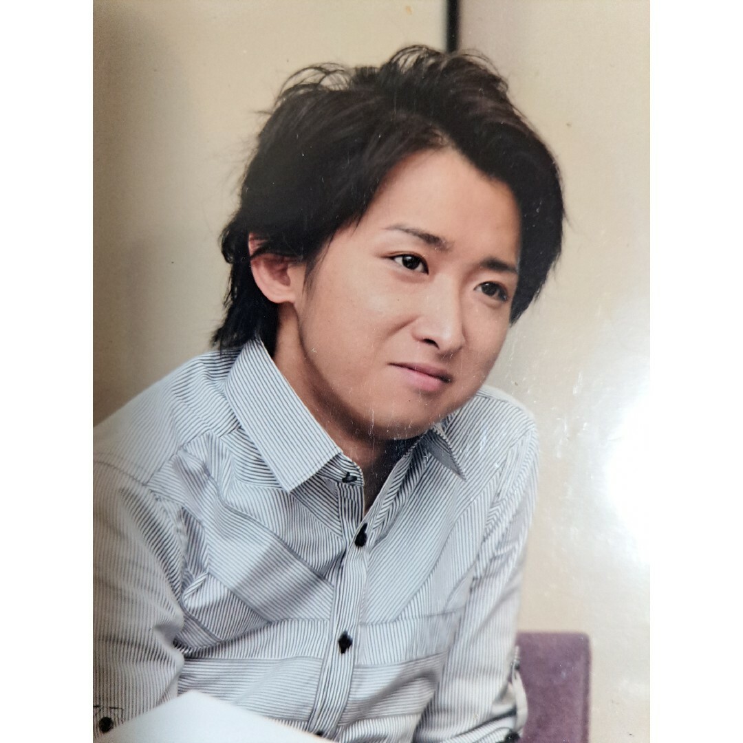嵐(アラシ)の嵐 大野智 公式写真 魔王 Truth 成瀬領 黒髪 エンタメ/ホビーのタレントグッズ(アイドルグッズ)の商品写真