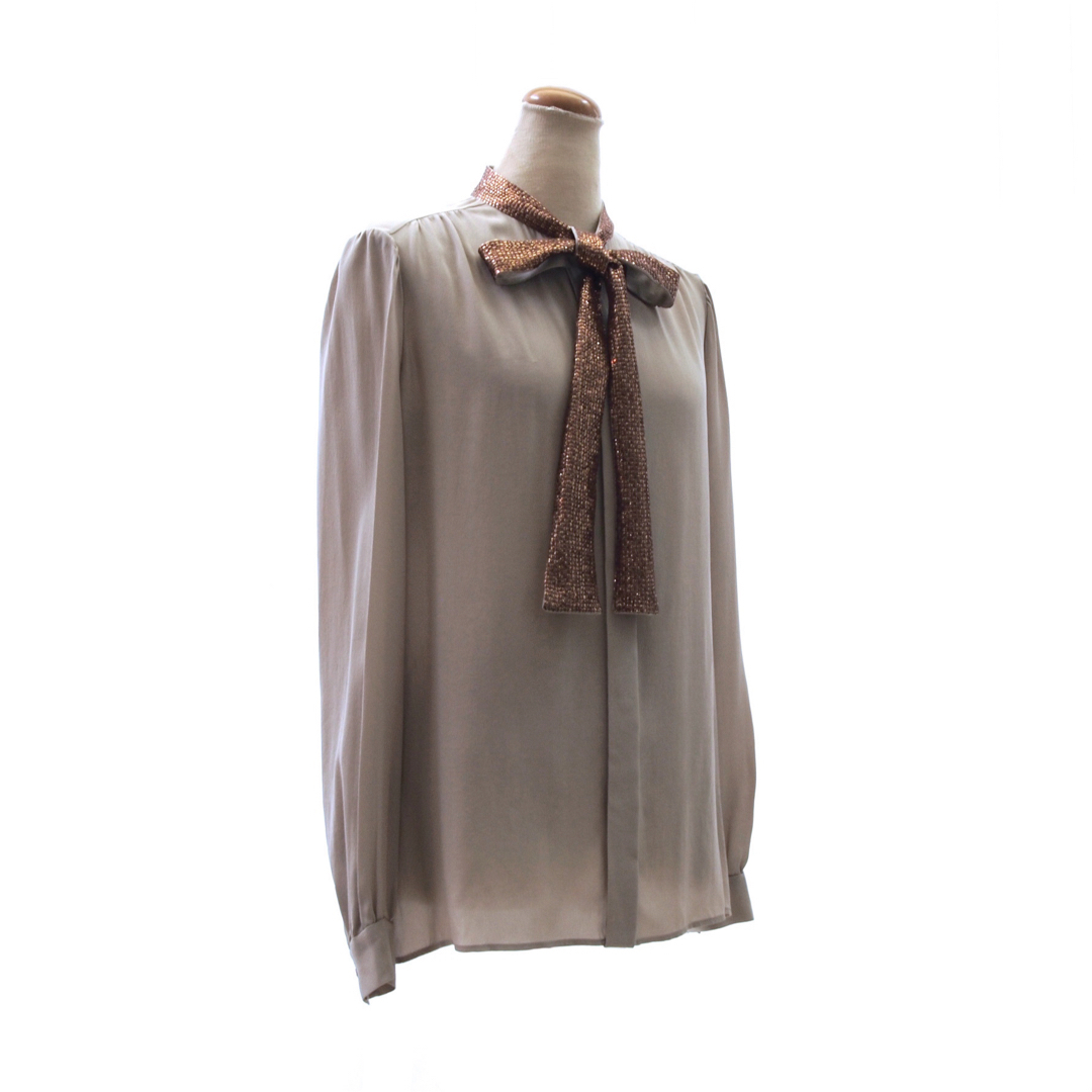 Chloe - 未使用 Chloe 定価18.2万 クロエ シルク ボータイ Chloe - 未使用 Chloe 定価18.2万 クロエ シルク ボータイ