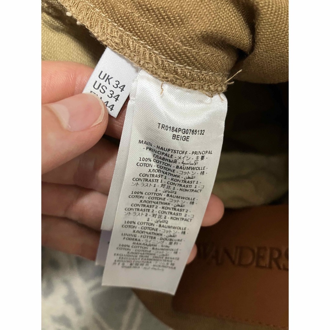 JW ANDERSON パッチワーク コットンパンツ 44インチ JW ANDERSON パッチワーク コットンパンツ 44インチ