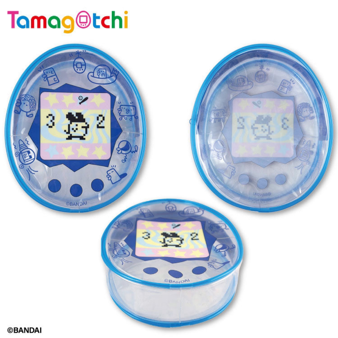 たまごっち コラボ クリアダイカットポーチ エンタメ/ホビーのアニメグッズ(その他)の商品写真