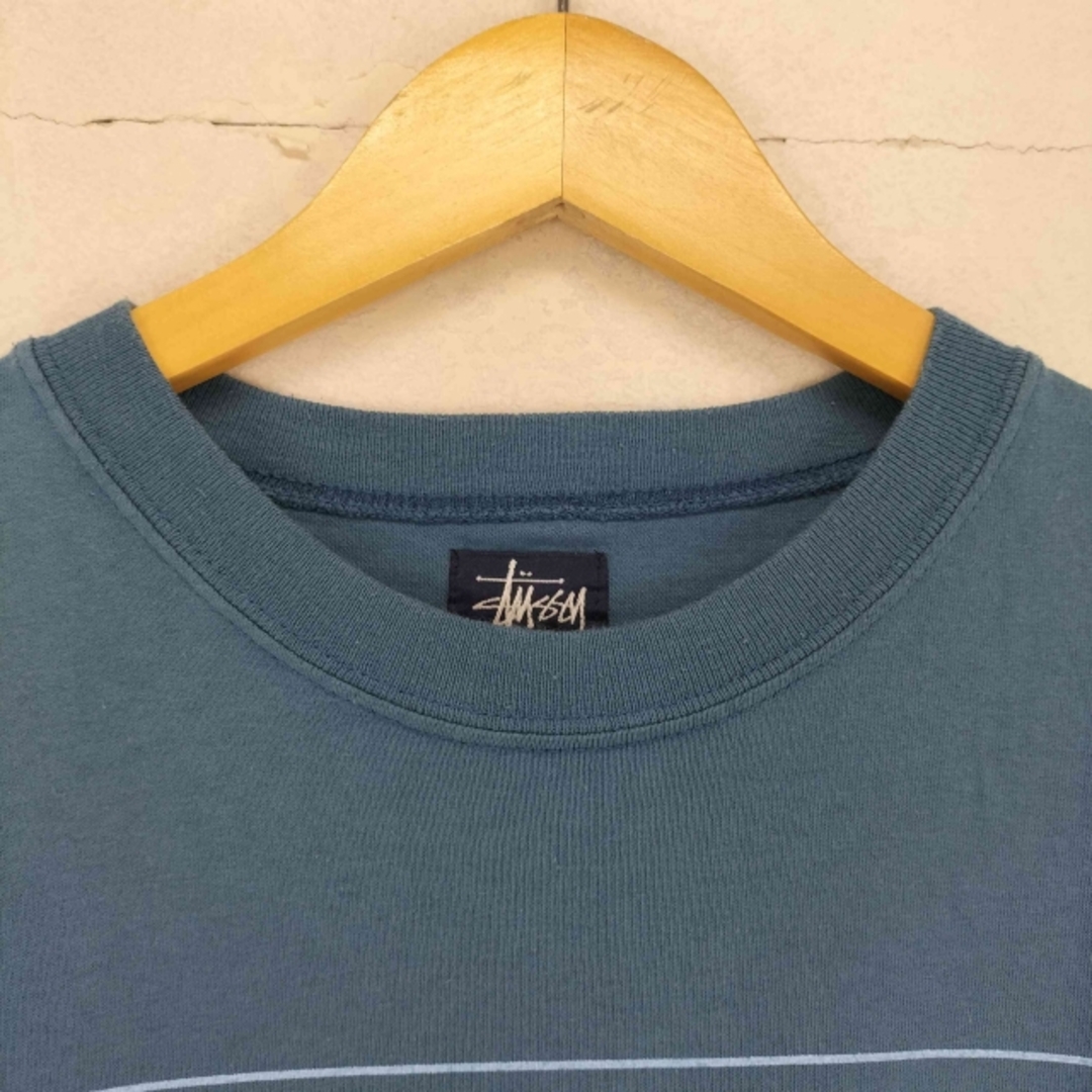 Stussy(ステューシー) 90s 紺タグ ボーダーS/S TEE メンズ Stussy(ステューシー) 90s 紺タグ ボーダーS/S TEE メンズ