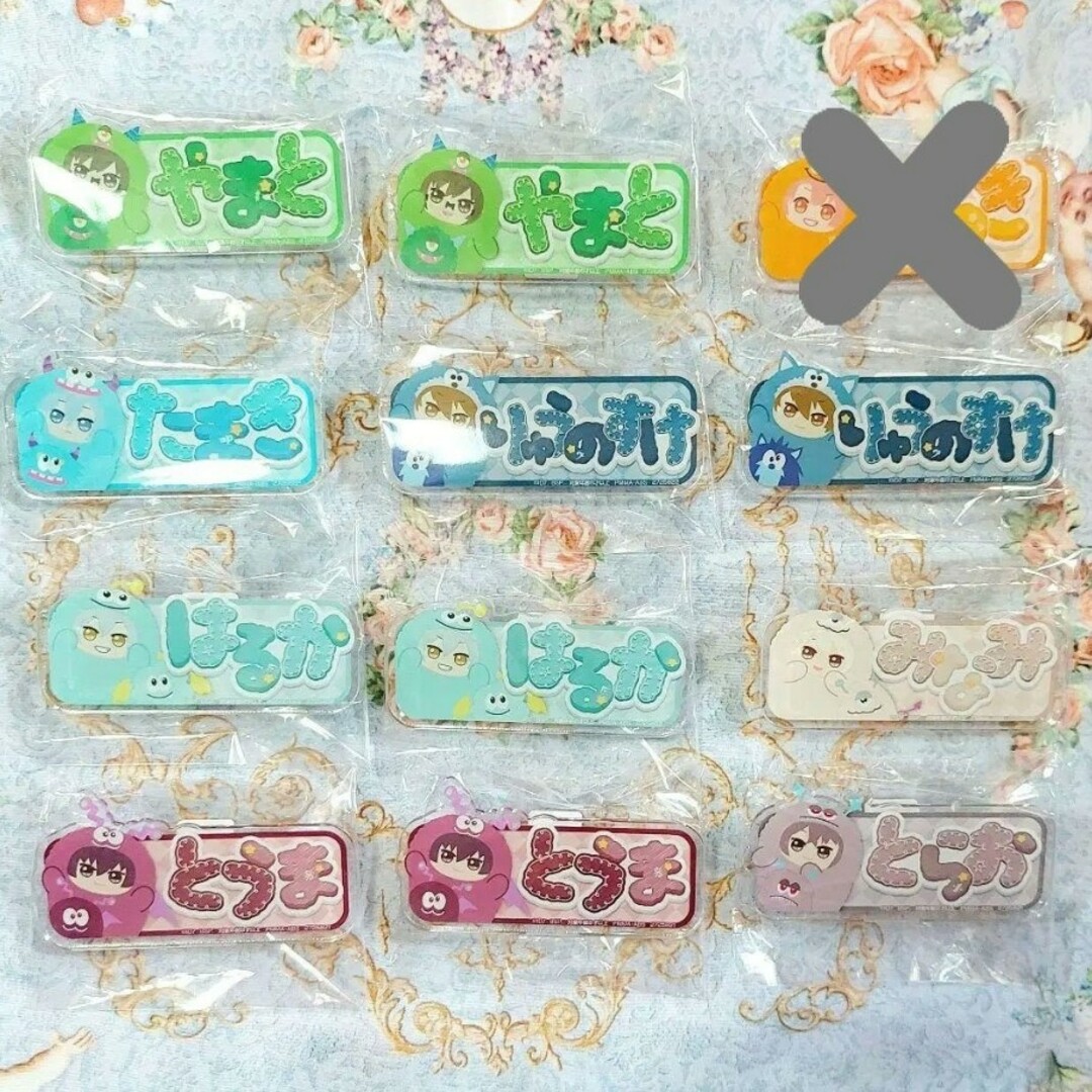 アイドリッシュセブン アイナナ おなまえアクリルバッジ まとめ アイドリッシュセブン アイナナ おなまえアクリルバッジ まとめ