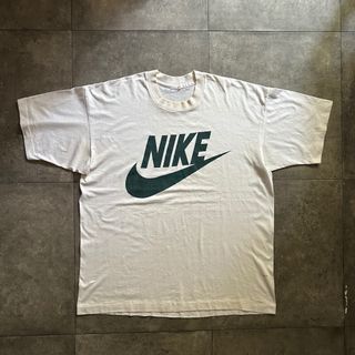 ナイキ(NIKE)の80s90s NIKE ナイキ tシャツ ホワイト XL相当(Tシャツ/カットソー(半袖/袖なし))