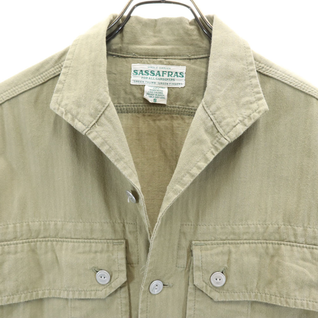 SASSAFRAS - ササフラス 日本製 長袖 ワークシャツ S カーキベージュ SASAFRAS ヘリンボーン メンズの通販 by 古着屋BIG2nd's shop|ササフラスならラクマ SASSAFRAS - ササフラス 日本製 長袖 ワークシャツ S カーキベージュ SASAFRAS ヘリンボーン メンズの通販 by 古着屋BIG2nd's shop|ササフラスならラクマ