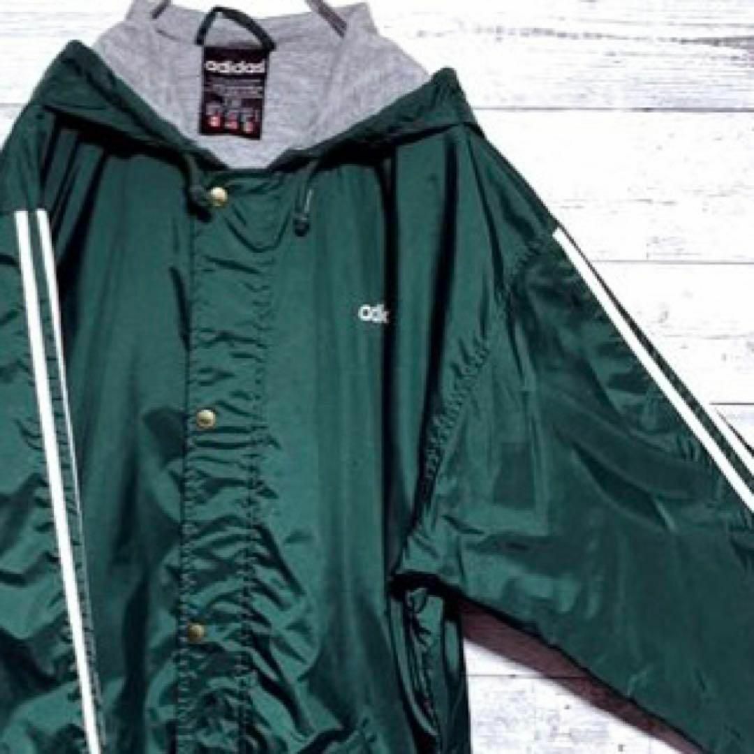 90sアディダス☆adidas☆台湾製☆ナイロンジャケット☆ロゴ 90sアディダス☆adidas☆台湾製☆ナイロンジャケット☆ロゴ